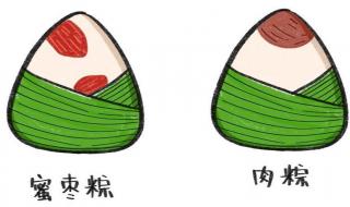 简笔画怎么画粽子 粽子怎么画简笔画